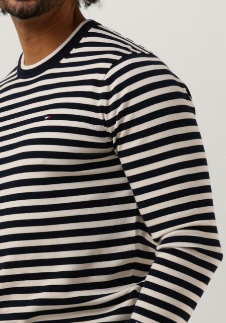 Blaue TOMMY HILFIGER Pullover 1985 CREW NECK SWEATER - large