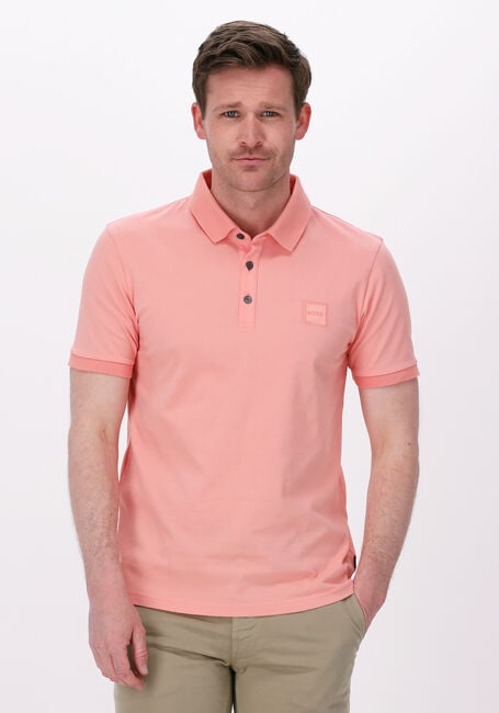 Hell-Pink BOSS ORANGE Polo-Shirt PASSENGER - large