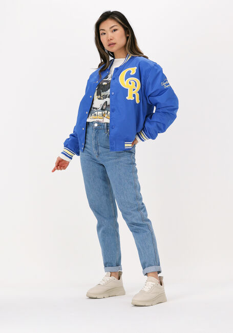 Beige COLOURFUL REBEL Sweatshirt ROUGH RIDERS DROPPED SHOULDER SWEAT - large