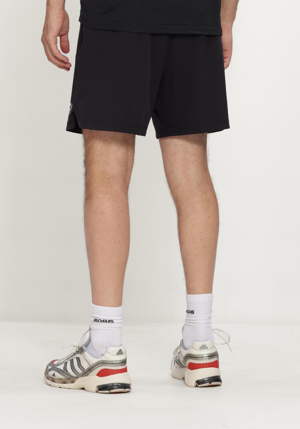Schwarze BJORN BORG Hosen BORG 6 SHORTS - large