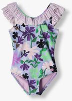 Lilane SCOTCH & SODA  ALL-OVER PRINTED CONTRACT RUFFLE BATHING SUIT - medium