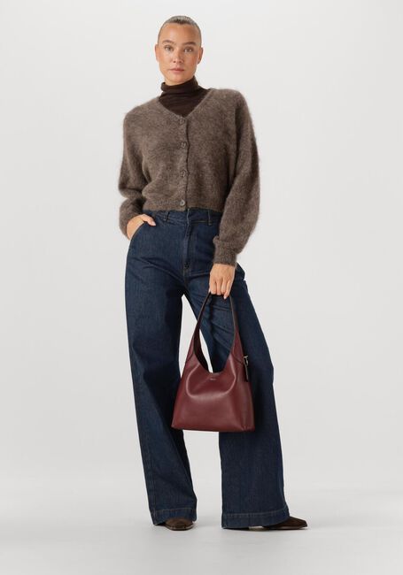 Braune GESTUZ Rollkragenpullover GZNINIA WOOL ROLLNECK - large