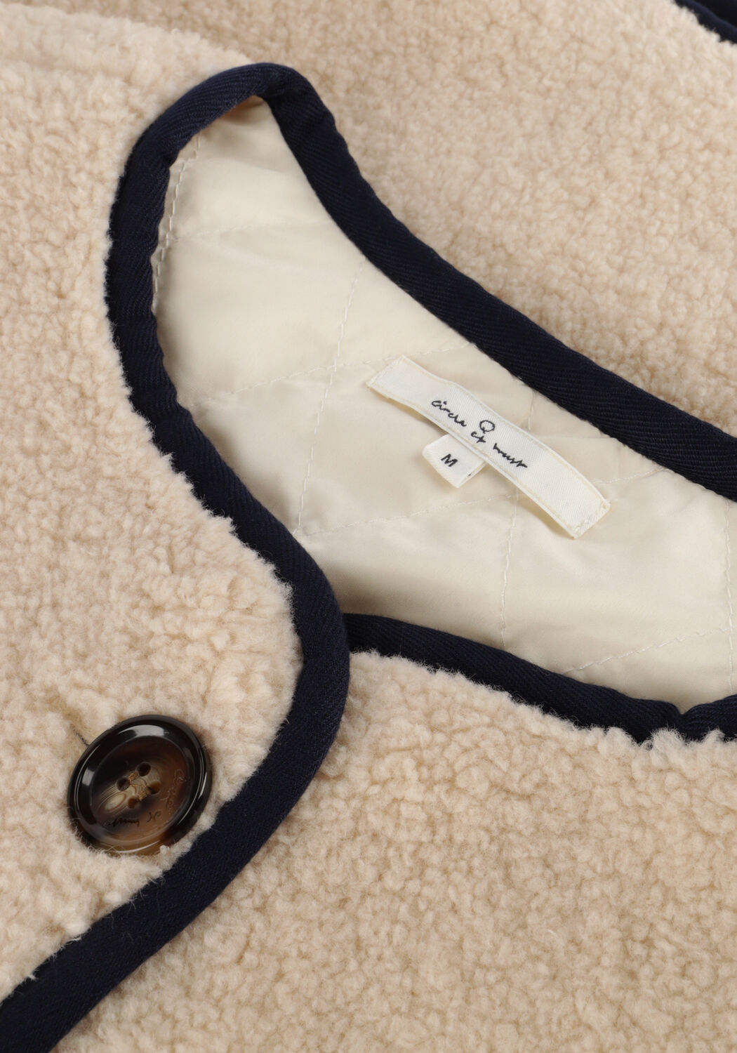 Ecru CIRCLE OF TRUST Gilet JOJO GILET - large