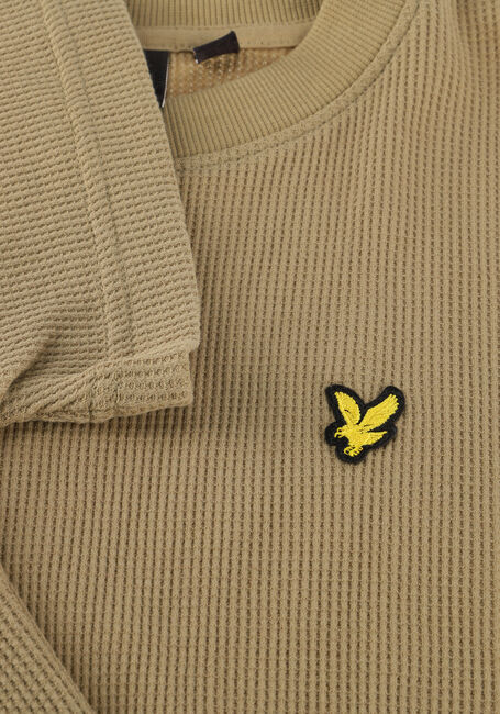 Sand LYLE & SCOTT T-shirt WAFFLE T-SHIRT - large