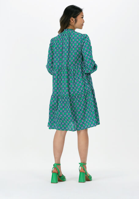 Grüne DEA KUDIBAL Minikleid KINDRA NS (CO) - DRESS WITH BALLOON SLEEVES - large
