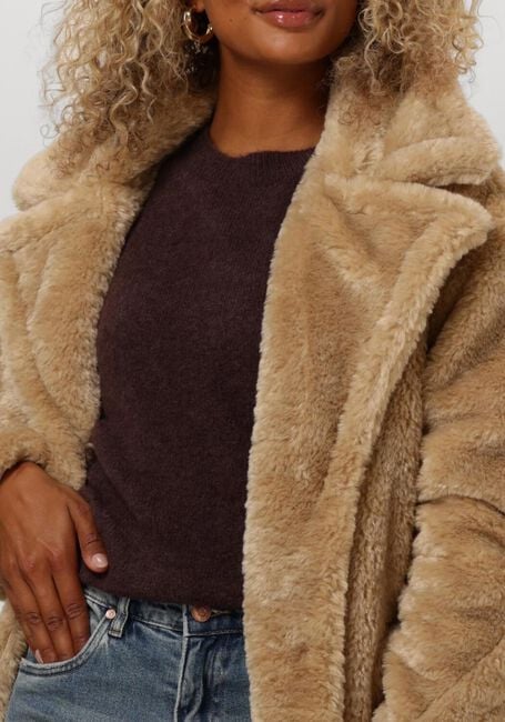 Sand NOTRE-V Fake-Fur-Jack NV-EDDIE - large