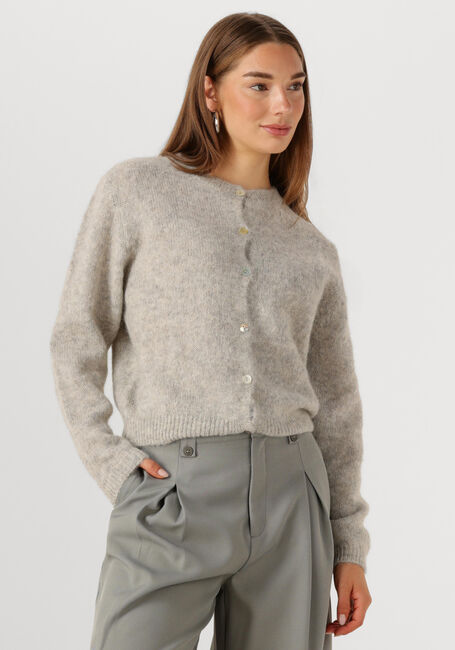 Graue BY-BAR Pullover CLEO NATURAL CARDIGAN - large