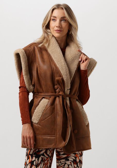 Braune STUDIO AMAYA Gilet MAYA - large