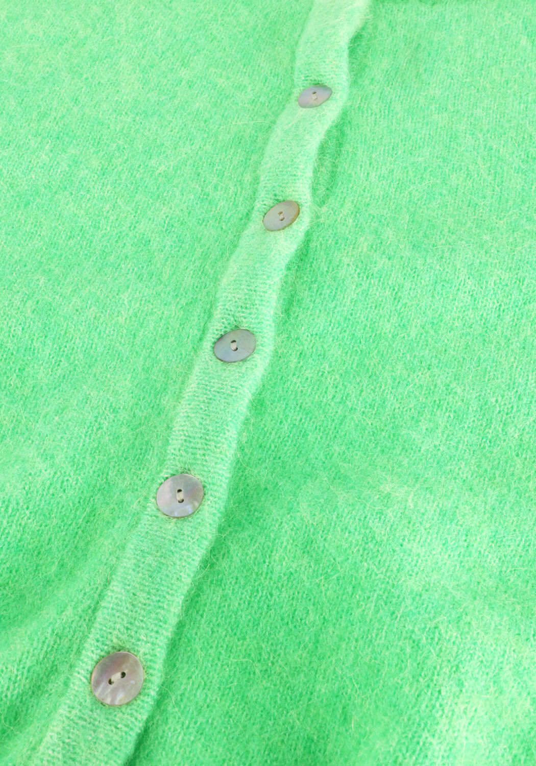 Limette AMERICAN VINTAGE Strickjacke VITOW - large