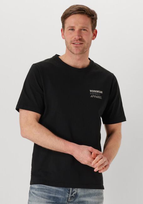 Schwarze ANERKJENDT T-shirt AKKIKKI SEASONAL TEE - large