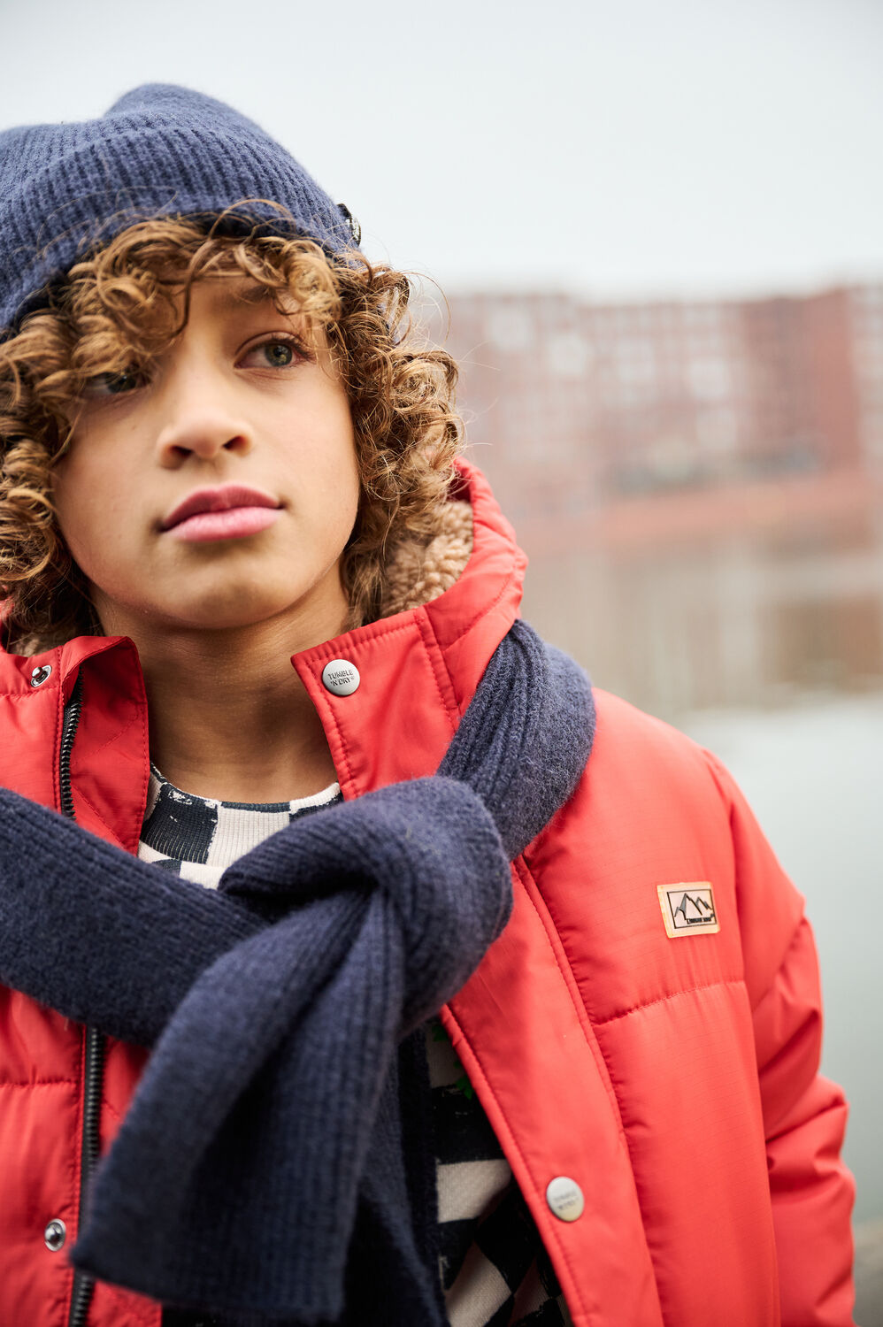 Orangene TUMBLE 'N DRY Wattierte Jack BRUNSWICK - large