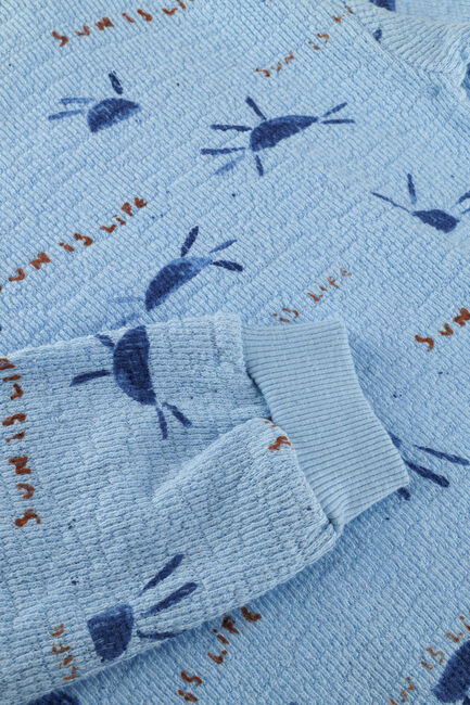 Blaue PLAY UP Pullover PRINTED EMBELLISHED JERSEY SWEATER - large