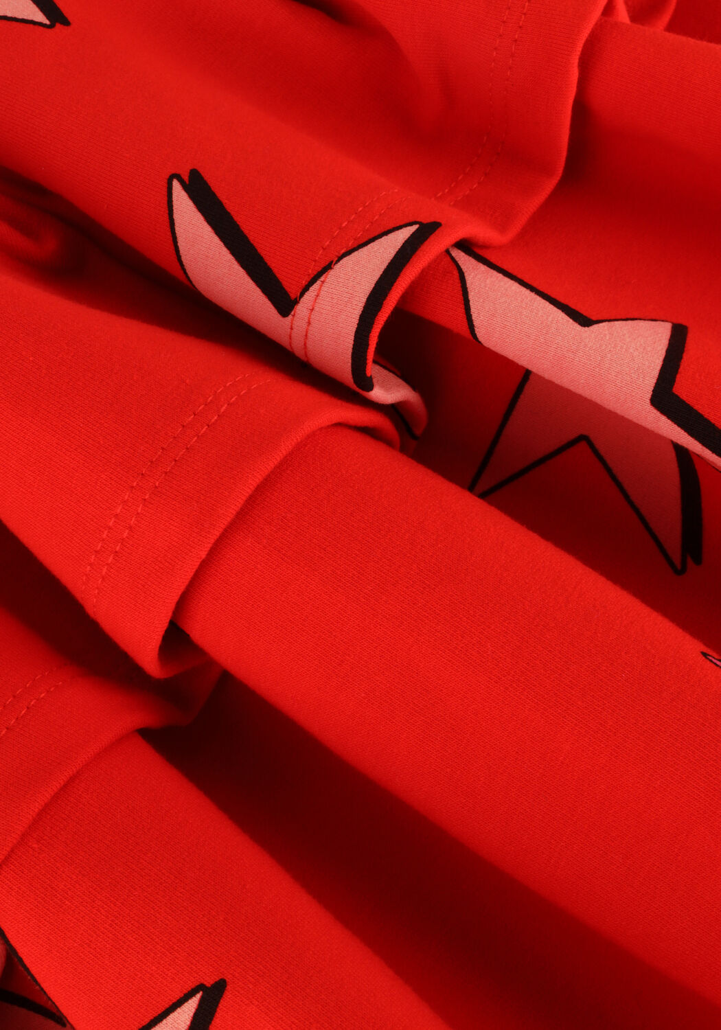 Rote CARLIJNQ Minirock STARS-LAYERED SKIRT - large