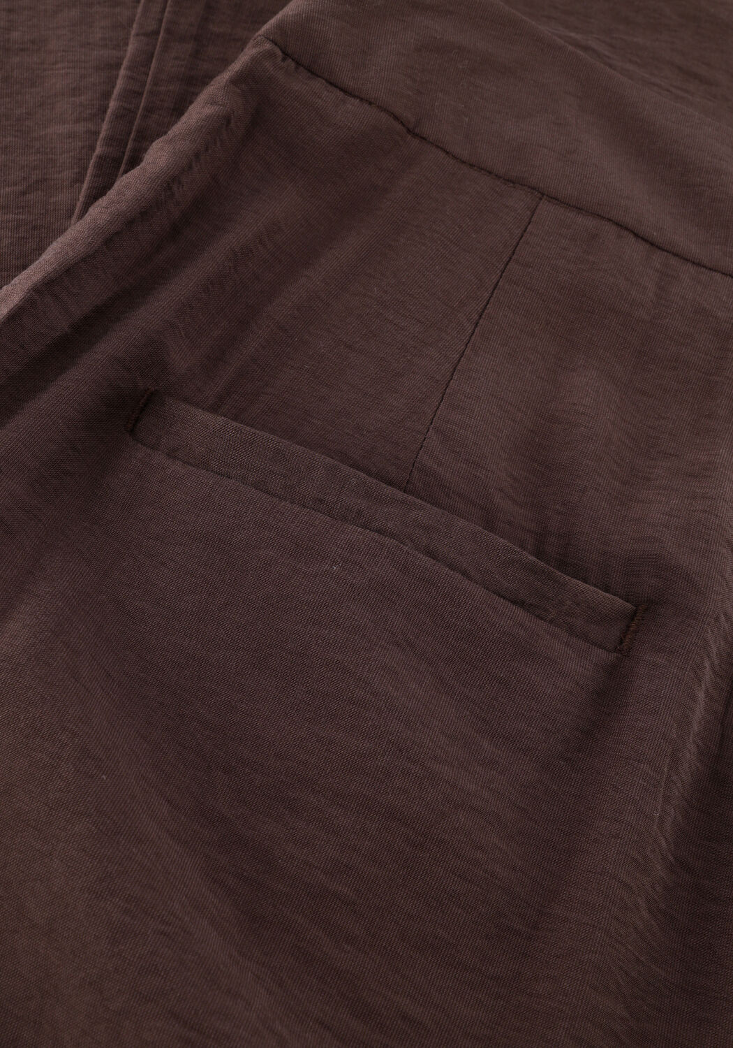 Braune OBJECT Weite Hose OBJISLA YUI HW WIDE PANTS - large