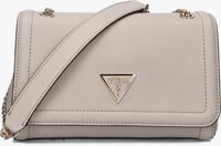 Taupe GUESS Umhängetasche NOELLE CONVERTIBLE XBODY FLAP - medium