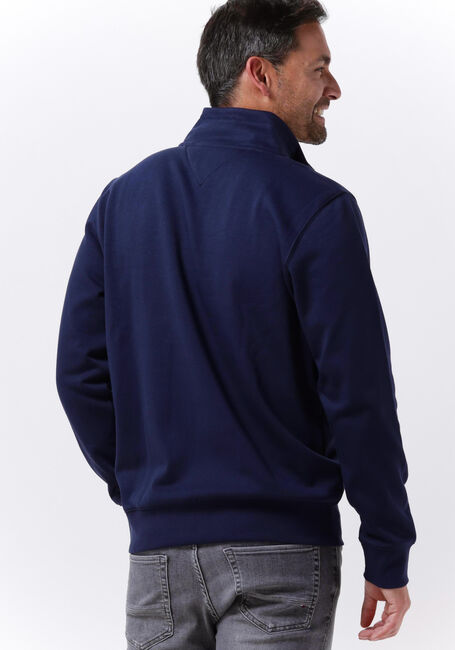 Dunkelblau TOMMY JEANS Strickjacke TJM REGULAR FLEECE MOCK NECK - large