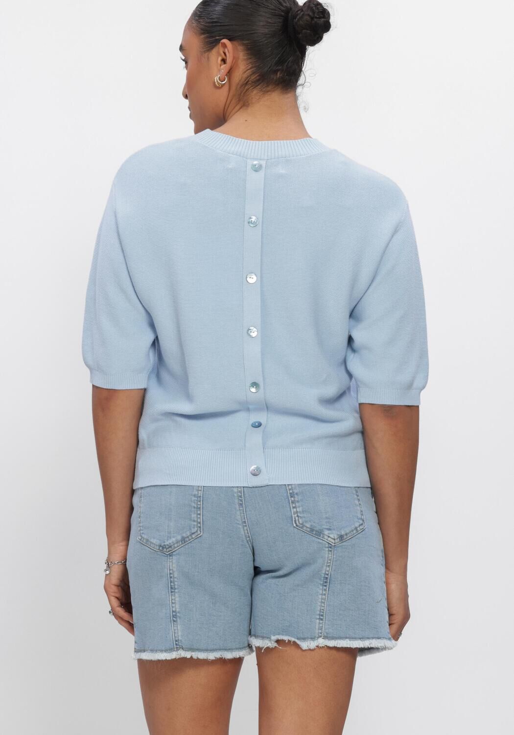 Blaue NUKUS Pullover NINA PULLOVER - large