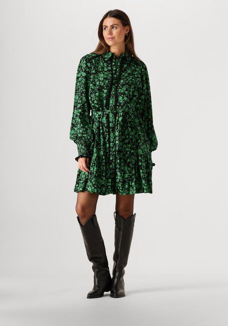 Grüne Y.A.S. Minikleid YASTILERA LS SHIRT DRESS - large