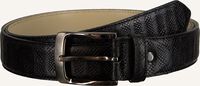Schwarze REHAB Gürtel BELT SNAKE STRIPES - medium