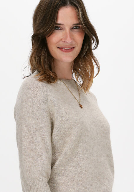 Sand MSCH COPENHAGEN Pullover AIMEE MOHAIR 2/4 PULLOVER - large