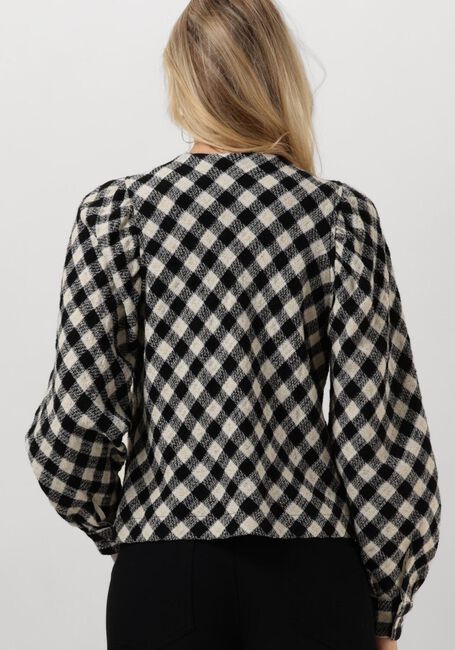 Schwarze RUBY TUESDAY Strickjacke MEIJA BLIND PLACKET TOP - large