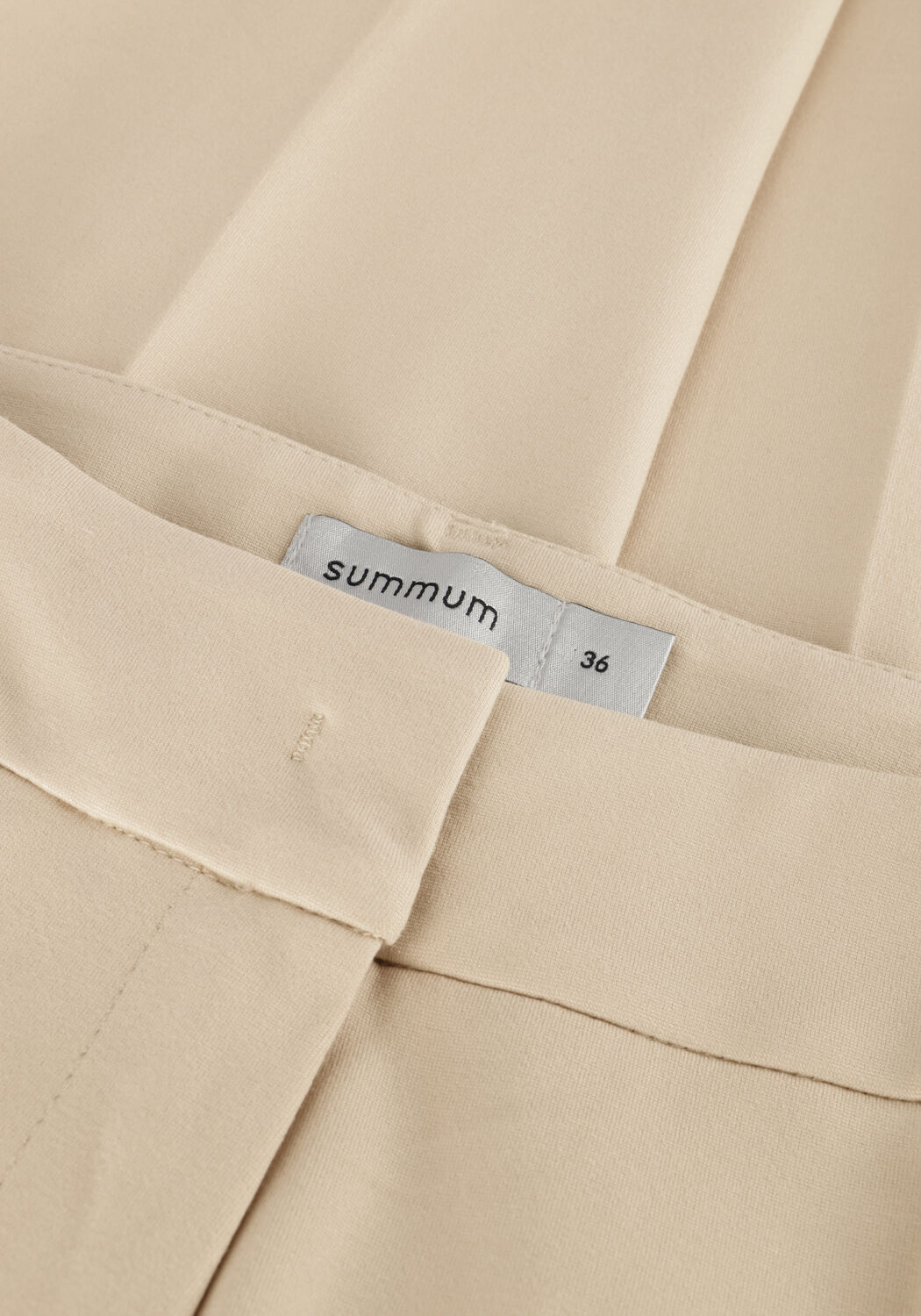 Nicht-gerade weiss SUMMUM Schlaghose TROUSERS PUNTO MILANO - large