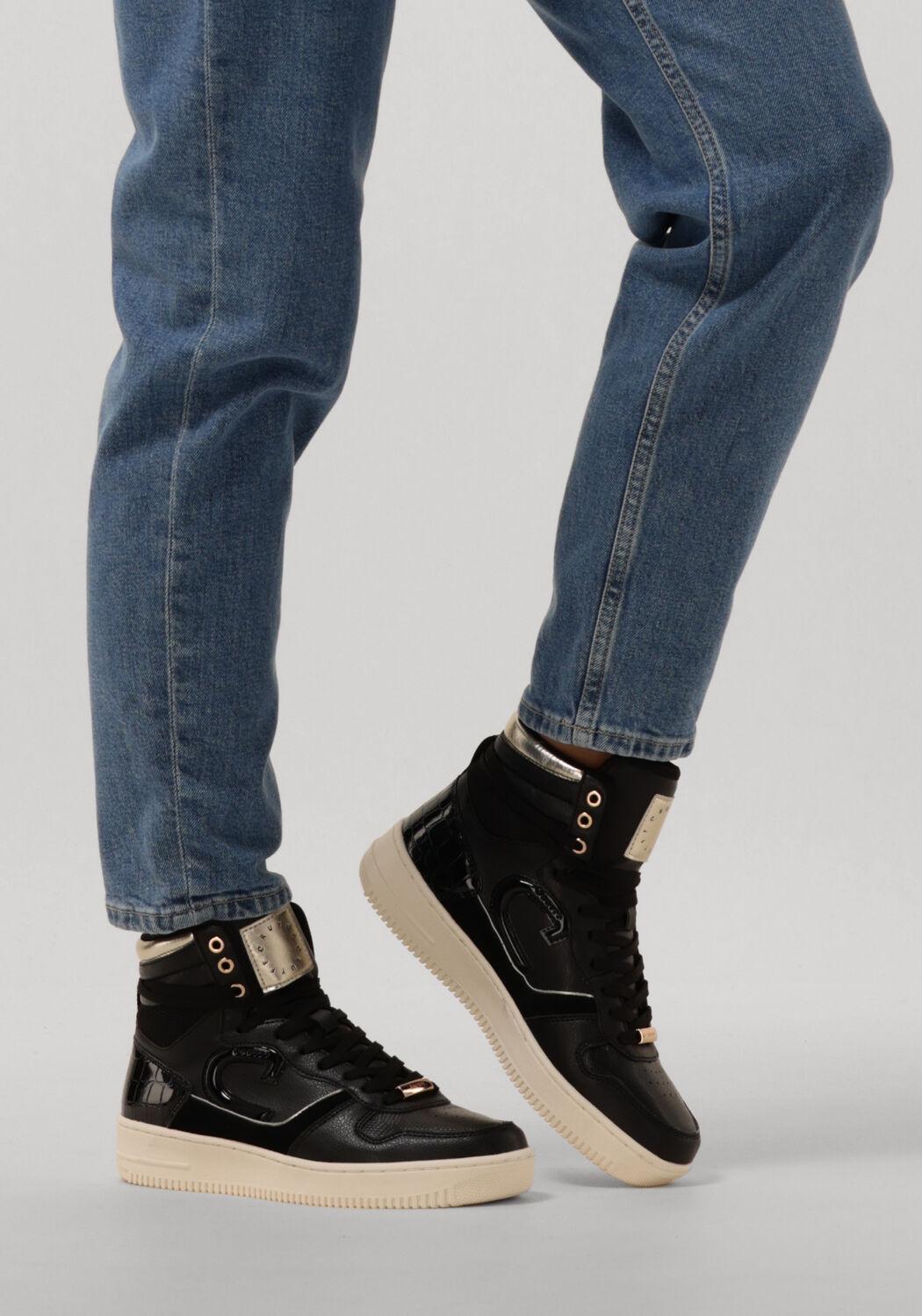 Schwarze CRUYFF Sneaker High CAMPO HIGH LUX - large