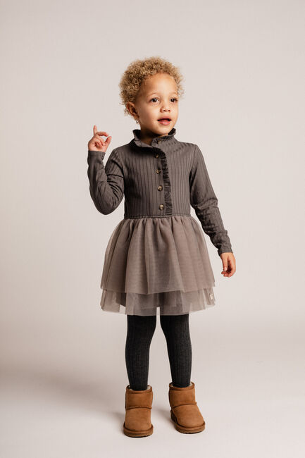 Graue BAJE STUDIO Minikleid MARLY - large