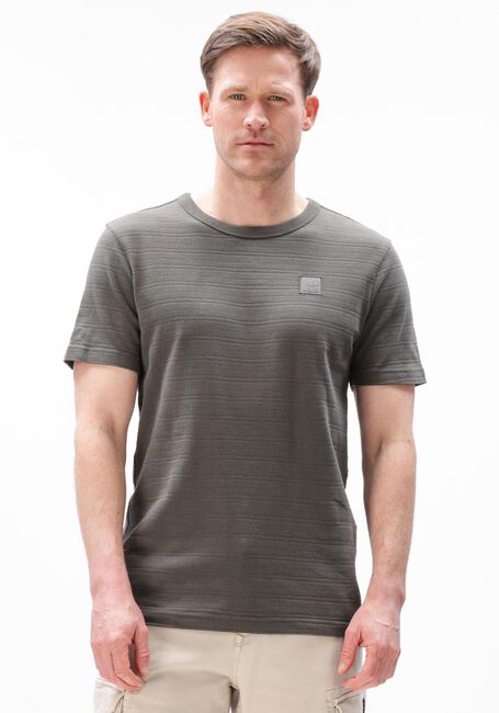 Gr&uuml;ne PME LEGEND T-shirt JACQUARD STRIPED - large