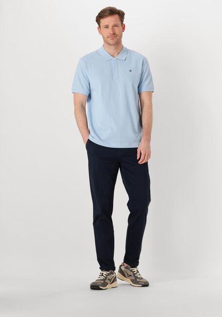 Blaue SCOTCH & SODA Polo-Shirt LOGO PIQUE POLO - large