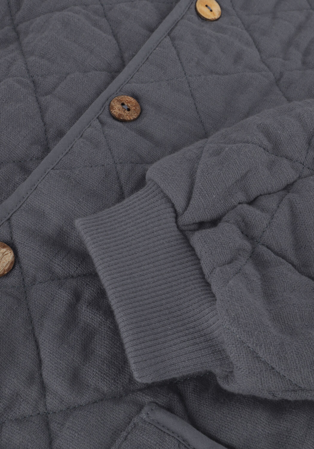 Blaue PLAY UP Strickjacke WOVEN CARDIGAN - large