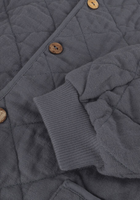 Blaue PLAY UP Strickjacke WOVEN CARDIGAN - large