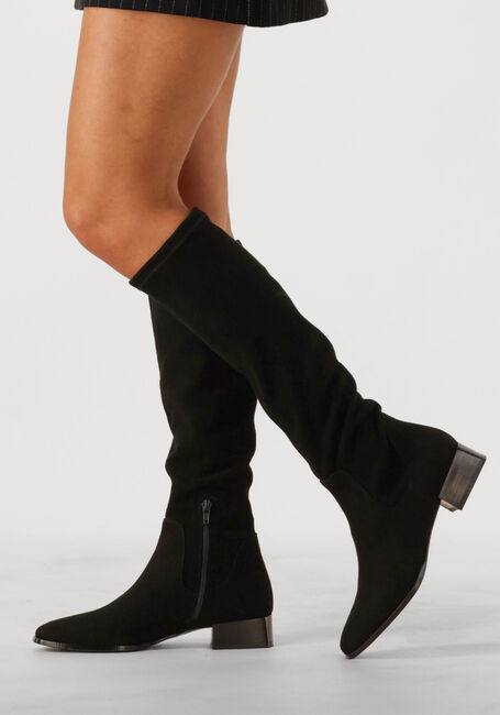 Schwarze STEFANO LAURAN Hohe Stiefel 15180 - large