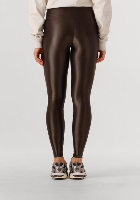 Braune DEBLON SPORTS Legging SHINE LEGGINGS HIGH WAISTBAND - large