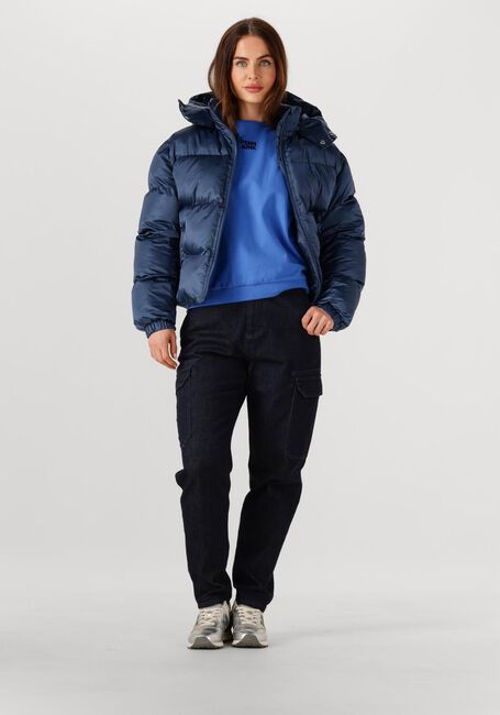 Blaue PENN & INK Pullover SWEATER W25F1703 - large