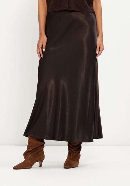 Braune MSCH COPENHAGEN Maxirock MSCHNICOLETTE ULLAS SKIRT - large