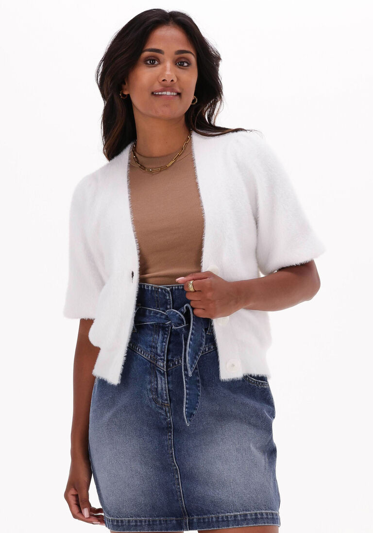 weiße catwalk junkie strickjacke cg polly