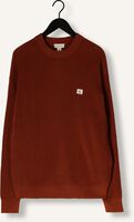 Braune CALVIN KLEIN Pullover LS EZ COTTON WAFFLE CREWNK SWTR 9 Braune CALVIN KLEIN Pullover LS EZ COTTON WAFFLE CREWNK SWTR 9 - medium
