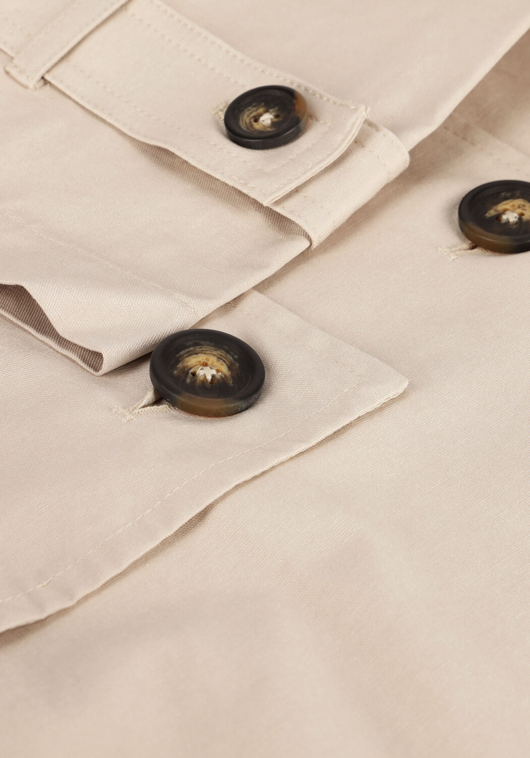 Sand MY ESSENTIAL WARDROBE Trenchcoats MIRAMW SHORT TRENCHCOAT - large