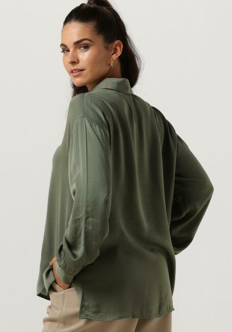 Grüne MSCH COPENHAGEN Blusen MSCHNANELLA MALUCA SHIRT - large