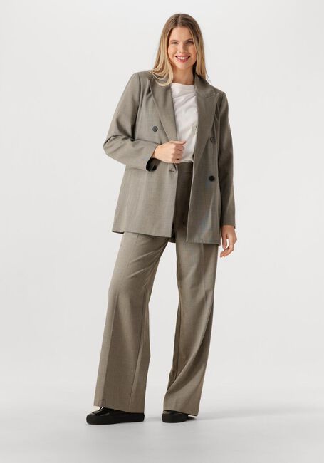 Beige HAUTE L'AMITIÉ Hose NICOLE PLEAT TALL PANT - large