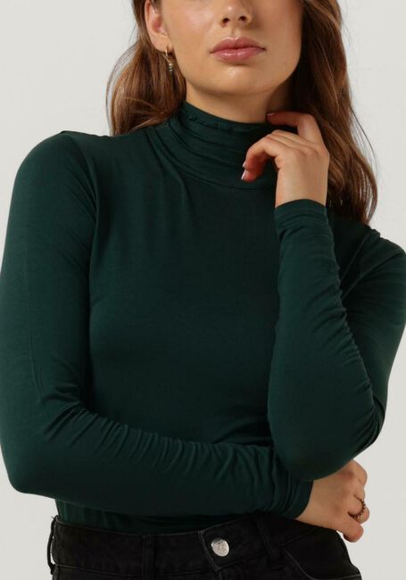 Grüne CC HEART Rollkragenpullover SOFIA TURTLENECK BLOUSE - large