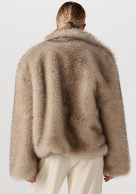 Sand NOTRE-V Fake-Fur-Jack NV-GALA - large