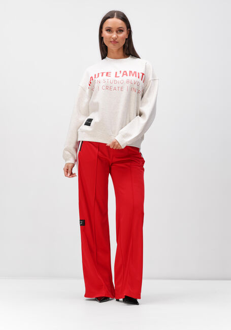 Graue HAUTE L'AMITI&Eacute; Pullover STUDIO LOGO SWEAT - large