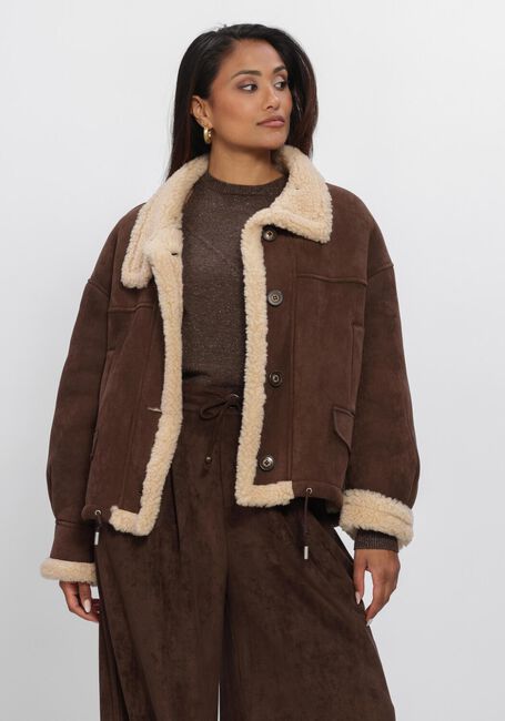 Braune NUKUS Jack ELENA JACKET - large