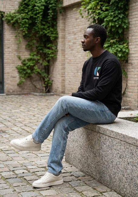 Schwarze CALVIN KLEIN Sweatshirt LS E 350TRRY CK BHS - large