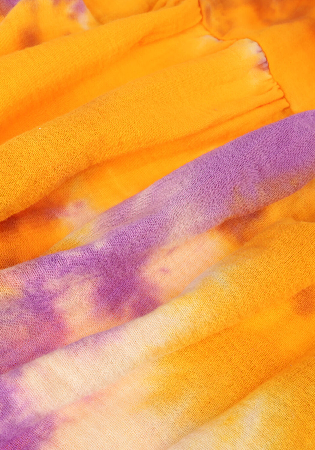 Orangene SALTY STITCH Maxikleid MAXI DRESS COTTON TIE DYE - large