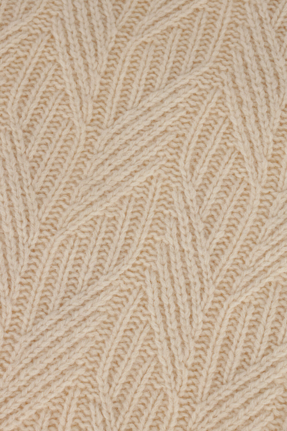 Sand SELECTED MEN Pullover CARIS LS KNIT CREW NECK - large