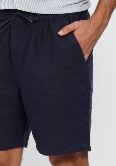 Dunkelblau LES DEUX Kurze Hose OTTO LINEN SHORTS - large