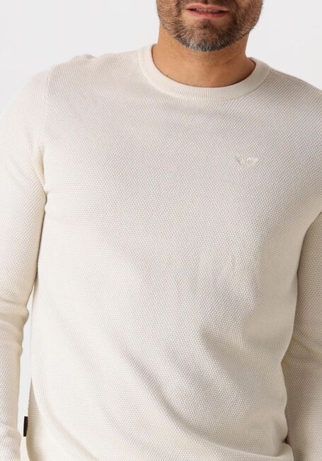 Beige PME LEGEND Pullover R-NECK COTTON MODAL - large